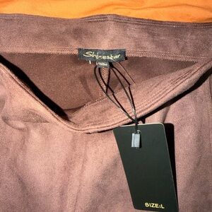 Shinestar Chocolate Brown Trousers